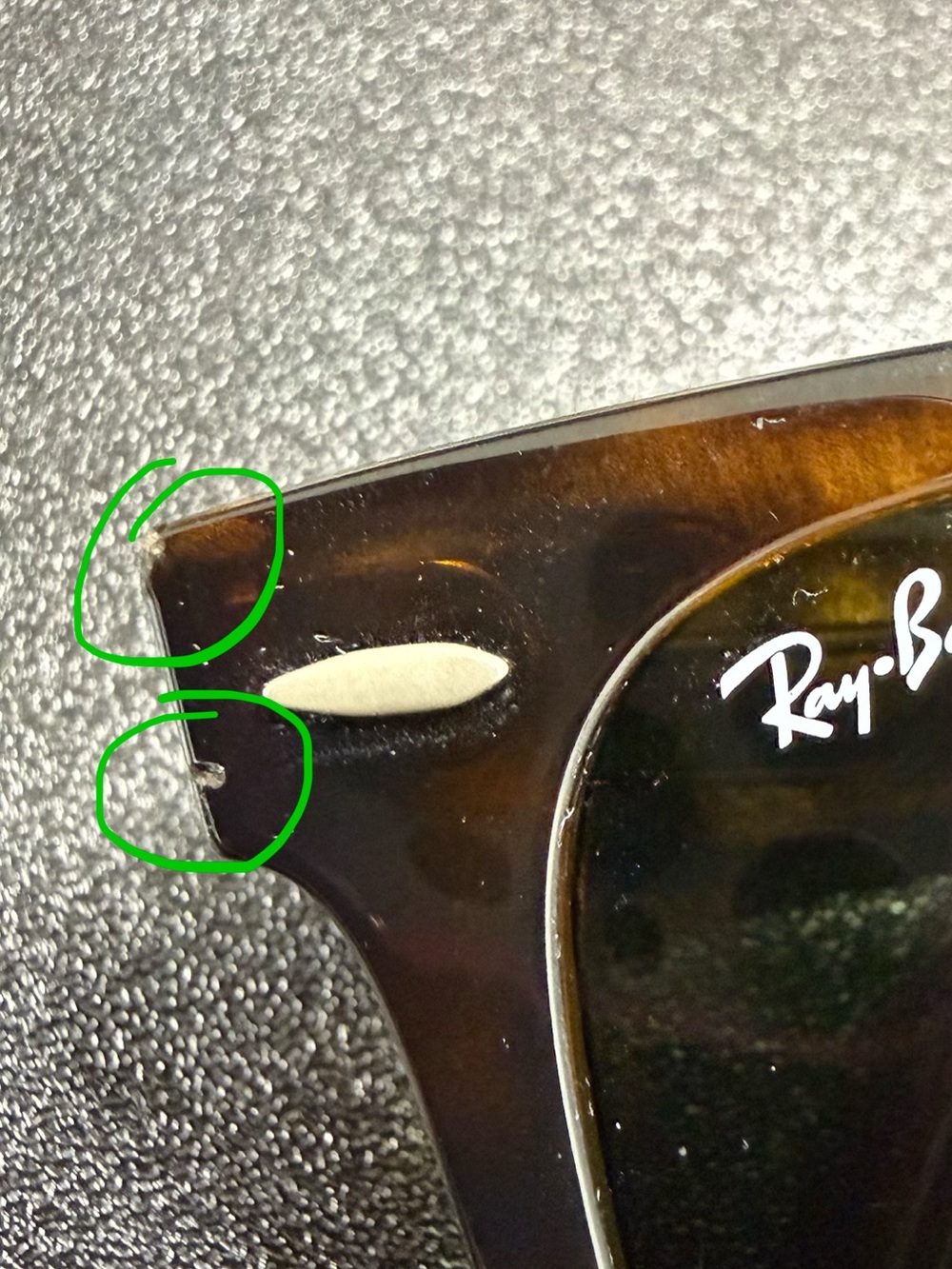 Ray-Ban wayfarer rb4340 - Picture 6 of 6